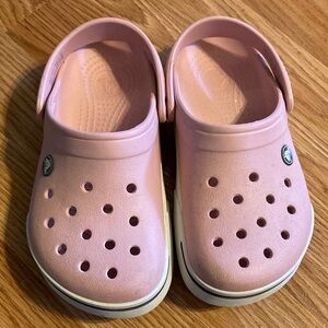 Blush Pink Crocs